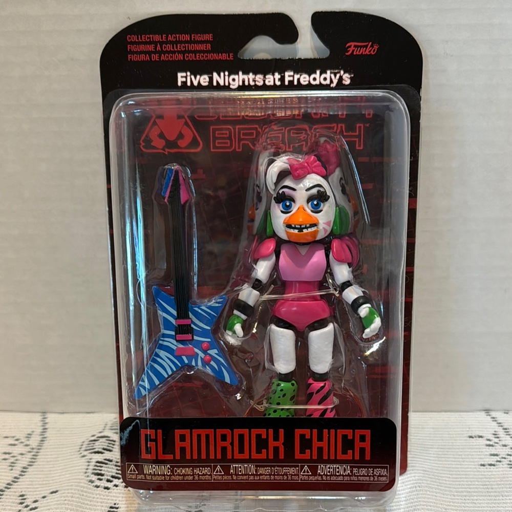 Five Nights at Freddy’s Glamrock Chica Figure Security Breach